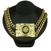 Zinc Alloy Necklace, plated, for man Inch 