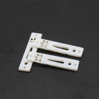 Shell Jewelry Connector, Rectangle, natural, DIY & hollow, white, 30*7*2mm Approx 1mm 