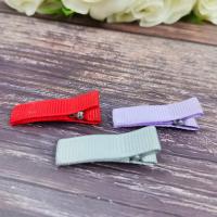 Alligator Hair Clip, Cloth, with Iron, for children 