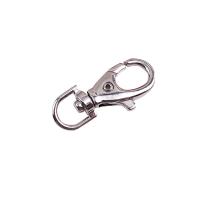 Zinc Alloy Key Clasp Finding, silver color plated, DIY 