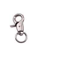 Zinc Alloy Key Clasp Finding, silver color plated, DIY, 44mm 
