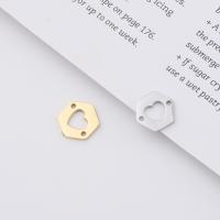 Stainless Steel Charm Connector, polished, durable & DIY 12mm Approx 1.2mm 
