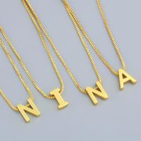 Brass Jewelry Pendants, Alphabet Letter, 18K gold plated, fashion jewelry & for woman, golden, 9*8mm 