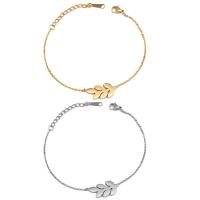 Stainless Steel Charm Bracelet, fashion jewelry & Unisex 