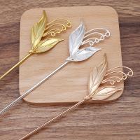 Hair Stick Findings, Zinc Alloy, plated, DIY 