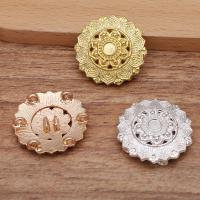 Zinc Alloy Hair Accessories DIY Findings, plated 25mm 