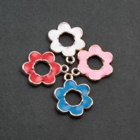 Enamel Acrylic Pendants, Flower & DIY 34*19*2mm Approx 2mm 