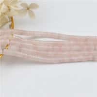 Natürliche Rosenquarz Perlen, flache Runde, poliert, DIY, Rosa, 3x6mm, verkauft von Strang