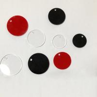 Acrylic Jewelry Pendant, Round & DIY 