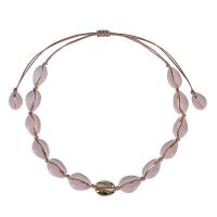 Shell Necklace, with Zinc Alloy, fashion jewelry 