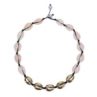 Shell Necklace, with Zinc Alloy, fashion jewelry 