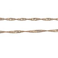 Brass Rhombus Chain, plated & DIY, metallic color plated, 1*1*1mm 