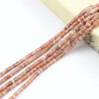 Red Cotton Stone Beads, Flat Round, polished, DIY 
