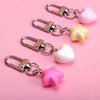 Zinc Alloy Key Clasp, with Resin, portable & durable 
