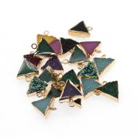 Resin Jewelry Pendant, Triangle & DIY 18*15*5mm Approx 2mm 