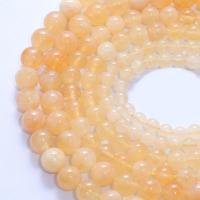 Yellow Opal Beads, Round, polished, DIY yellow 