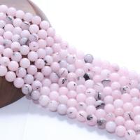 Pink Opal Beads, Round, polished, DIY pink 