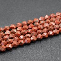 Achat Perlen, Zhanguo rot Achat, poliert, DIY & verschiedene Größen vorhanden & facettierte, verkauft von Strang
