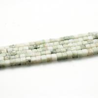 Jadeit Perlen, Jade, poliert, DIY, grün, 6x6mm, 60PCs/Strang, verkauft von Strang