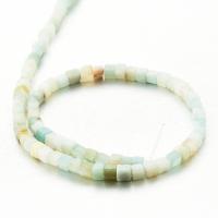 Amazonite Beads, ​Amazonite​,  Square, polished, DIY, white 