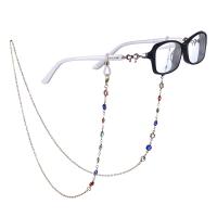 Zinklegierung Brillenkette, Anti-Skidding & Modeschmuck, keine, verkauft von Strang