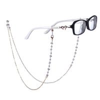 Zinklegierung Brillenkette, Anti-Skidding & Modeschmuck, keine, verkauft von Strang