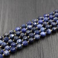 Sodalite Beads, polished, DIY & faceted, blue 