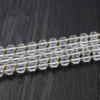 Natural Clear Quartz Beads, polished, DIY & faceted, clear 