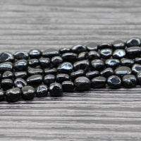 Schorl Beads, polished, DIY black 