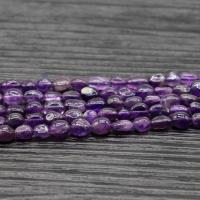 Natürliche Amethyst Perlen, poliert, DIY & verschiedene Größen vorhanden, violett, verkauft von Strang