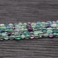 Fluorit Perlen, Buntes Fluorit, Unregelmäßige, poliert, DIY & verschiedene Größen vorhanden, verkauft von Strang