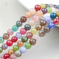 Round Crystal Beads, Glass, polished, DIY 