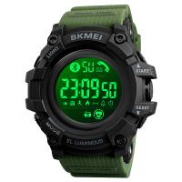 SKmei® Men Jewelry Watch, ABS Plastic, with PU Rubber & Glass, Chinese movement, Bluetooth connecting & Life water resistant & for man & luminated 