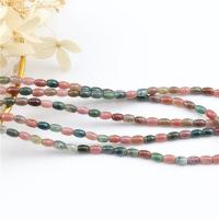 Natural Indian Agate Beads, Drum, polished, DIY 