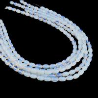 Perles de pierre gemme unique, Opaline, tambour, poli, DIY Vendu par brin