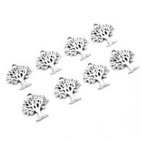 Bijoux pendentifs en Zinc alliage , alliage de zinc, arbre, Placage, différentes couleurs et motifs pour le choix & DIY, couleur métallique plaquée, 20*17*2mm Environ 2mm Vendu par sac