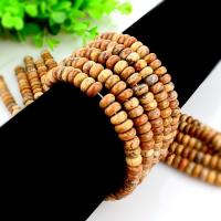 Picture Jasper Beads, Abacus, polished, DIY 