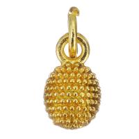 Brass Jewelry Pendants, gold color plated Approx 3.5mm 