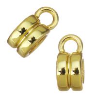 Perles de pendentif en cuivre, laiton, Placage de couleur d'or Environ 2mm,3.5mm, Vendu par PC