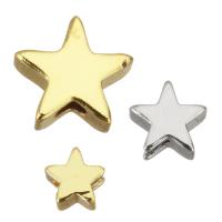 Zinc Alloy Jewelry Beads, Star, plated 