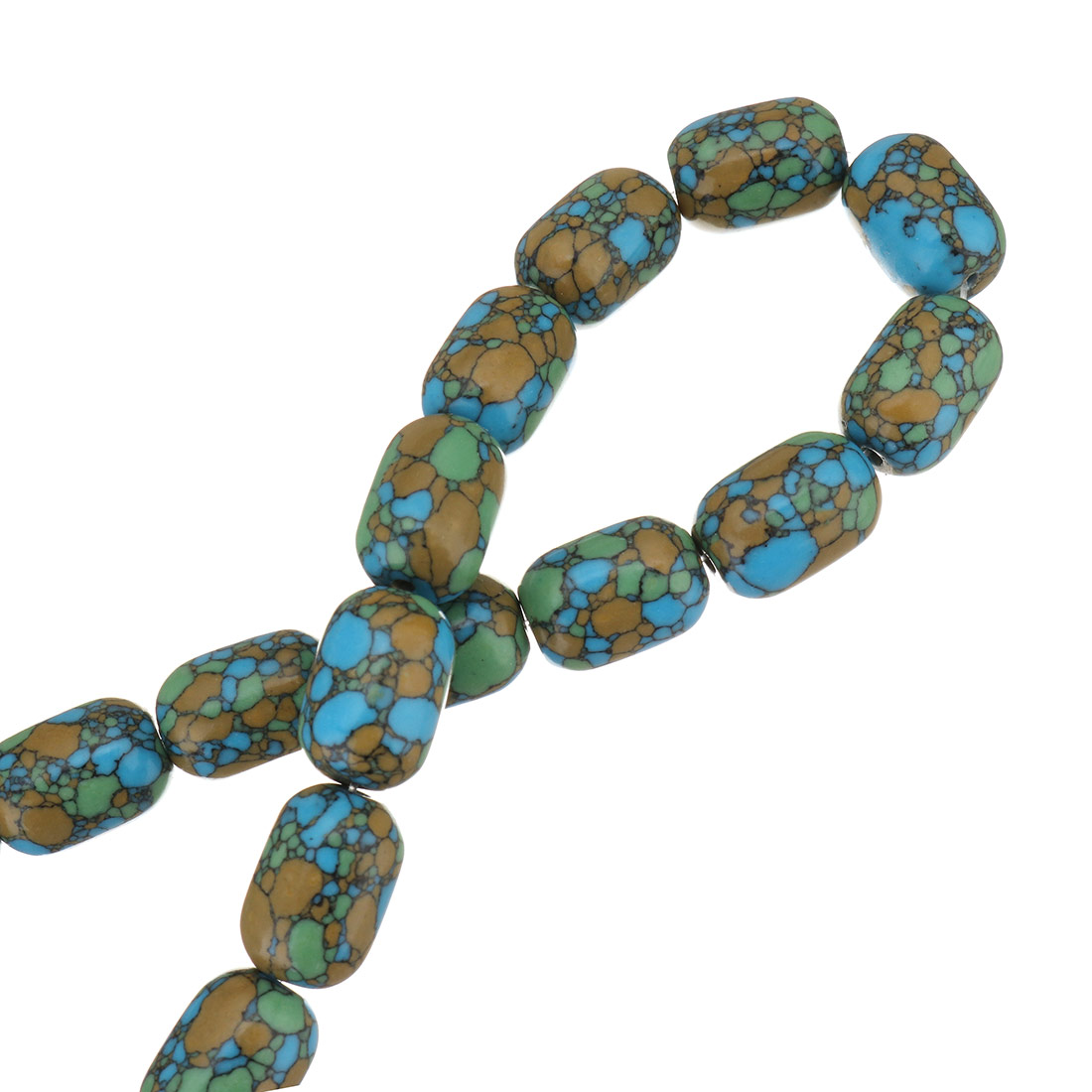 Perles en Turquoise synthétiques, normes différentes pour le choix, Trou:Environ 1.5mm, Vendu par brin