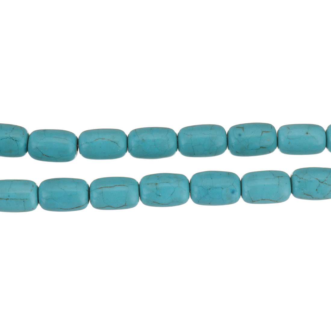 合成トルコ石, バケツ, 異なるサイズの選択, ブルー, 穴:約 1.5mm, 長さ:約 16 インチ, 売り手 ストランド