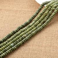 Natural Stone Beads, Abacus, DIY, green 