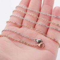 Fashion Stainless Steel Necklace Chain, fashion jewelry 2mm Approx 50 cm 