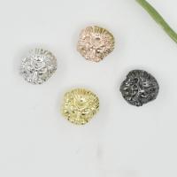 Laiton animaux perles, Placage, DIY, plus de couleurs à choisir, 11mm, Vendu par PC