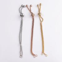 Stainless Steel Bracelet Chain, fashion jewelry & DIY 