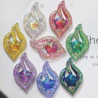 Смола Rhinestone кабошон, Канифольные кристаллы, Огонь, DIY & глазированный, Много цветов для выбора 10ПК/сумка, продается сумка