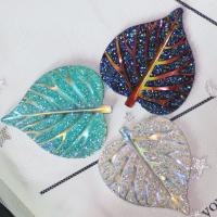 Смола Rhinestone кабошон, Канифольные кристаллы, Листок, DIY, Много цветов для выбора 100ПК/сумка, продается сумка