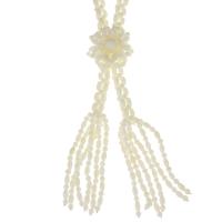Коралловый свитер цепи ожерелье, Натуральный коралл, Женский, белый, 32mm,8mm, длина:Приблизительно 26 дюймовый, продается Strand