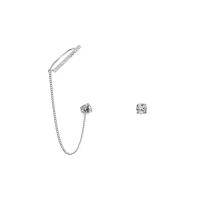 Zinklegierung Ohrring Wickeln, Modeschmuck & für Frau, 155x15mm, verkauft von Paar
